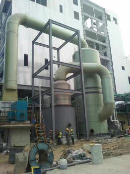 玻璃鋼霧酸凈化塔